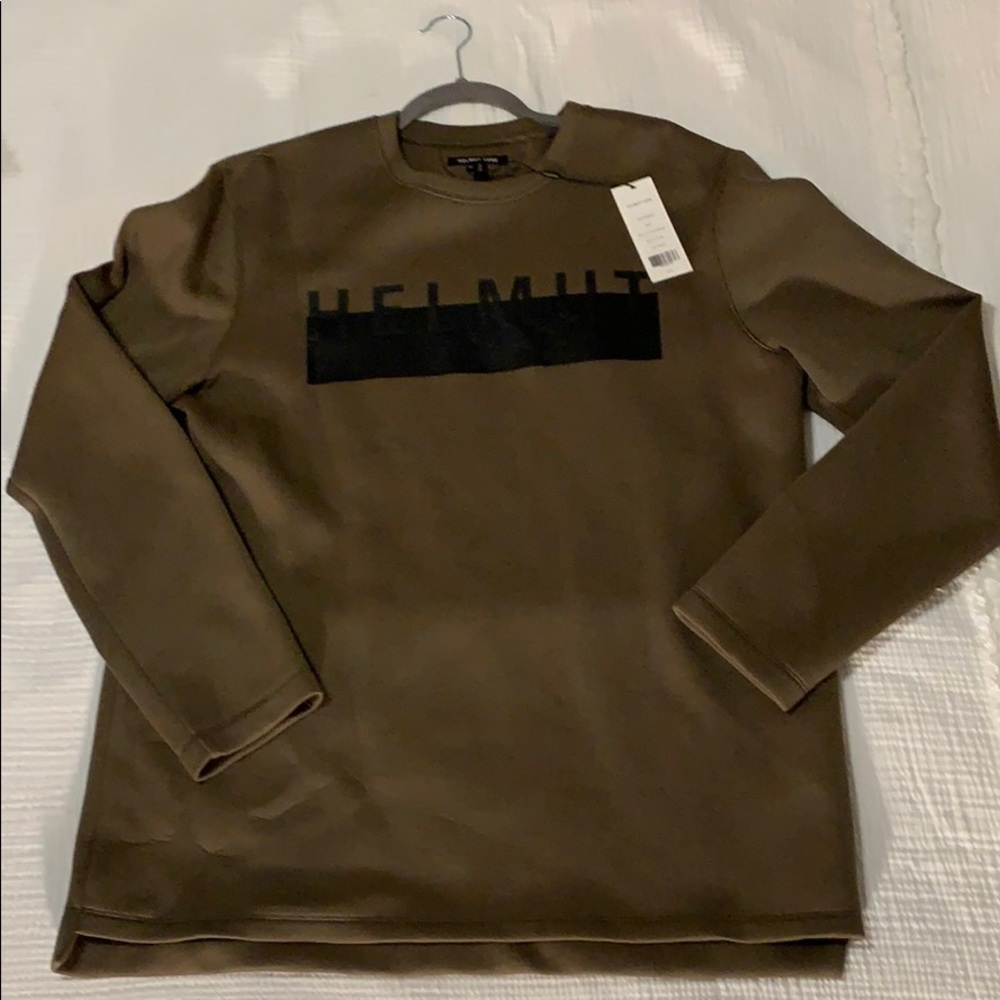 🔥 Helmut Lang Oversized Logo Crew 🔥